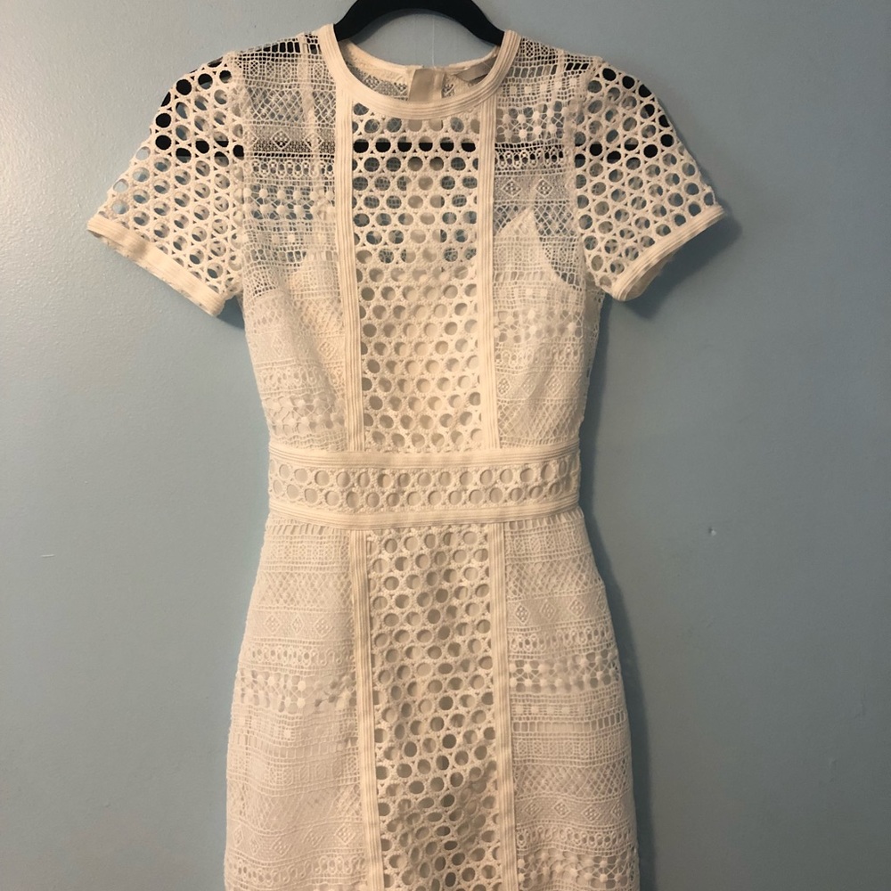 White H&M dress